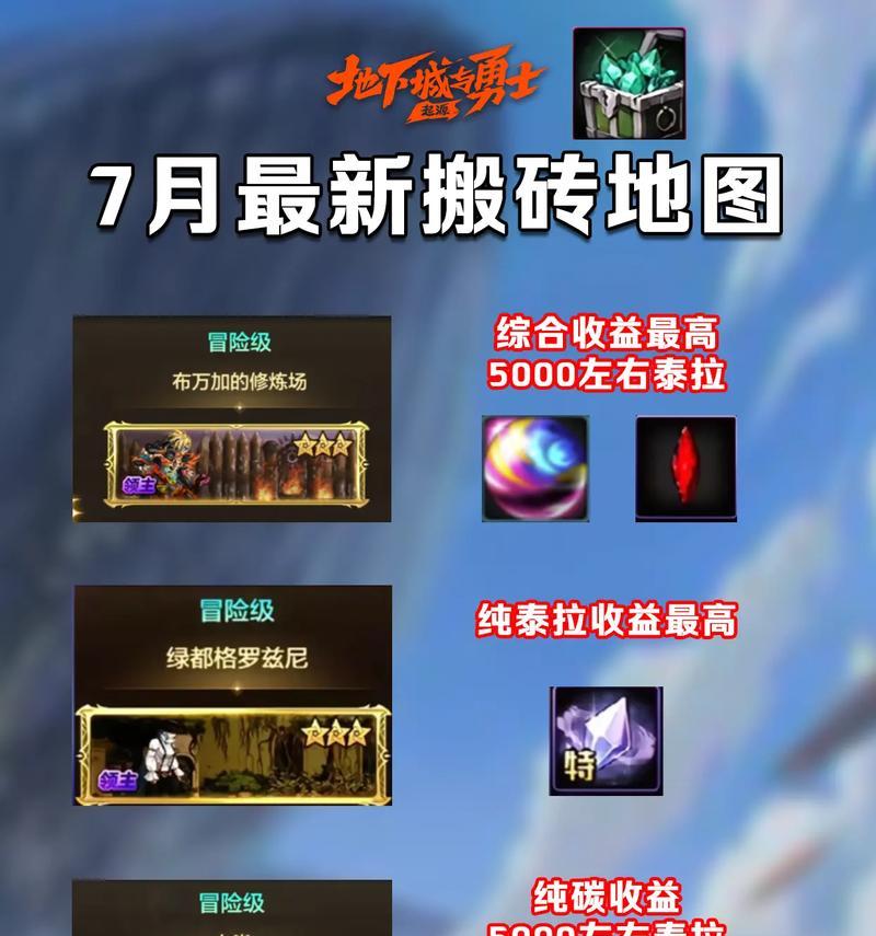 地下城搬砖手柄操作方法是什么？有哪些注意事项？